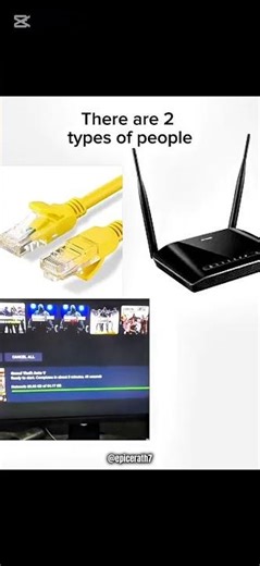 Things I would never do after learning the difference between Ethernet and WiFi #fypage #shortsvideo