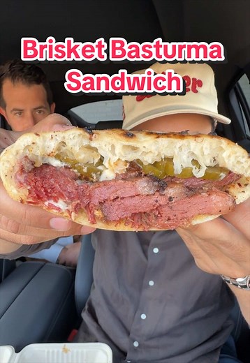 Best Brisket Basturma Sandwich in LA? Yerord Mas Review