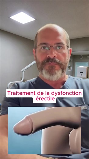 Traitement de la dysfonction érectile #santé