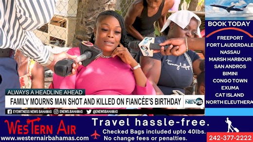 103K views · 1.3K reactions | Family mourns man shot and killed on fiancée's birthday | Eyewitness News Bahamas | Facebook