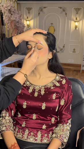 Wasama’s on Instagram: "Final Look✨ Tutorial for barat bride part 2🫶🏻"