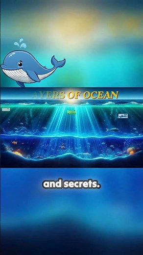 3 Ocean Layers Explained for Kids 🌊 | Fun & Easy Ocean Zones! 🐠 #shortsfeed #ocean #kidslearning