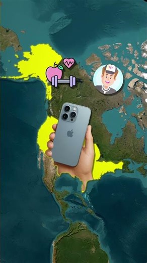 iPhone vs Android by Country 😤 #iphone #android #comparison