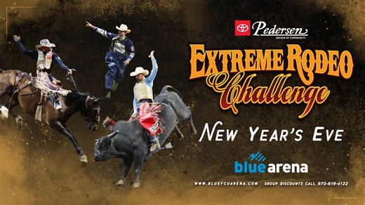 Make your New Year’s Eve plans official 🤠🎆 Get ready for rodeo action, fan-favorite events, and an unforgettable way to close out the year. The Pedersen Toyota New Year’s Eve Extreme Rodeo Challenge takes over Blue Arena on December 31. 🎟️ Grab your tickets now: https://bit.ly/NYERodeo25 | Blue FCU Arena