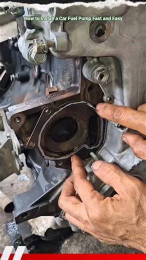 How to Install a Car Fuel Pump Fast and Easy #shorts #automobile #mechanic
