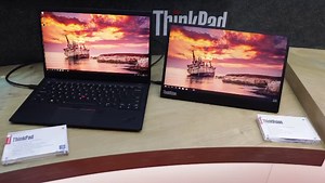 Lenovo on Instagram: "A bonus display for when you're on the go. This is the ThinkVision M14 Monitor."