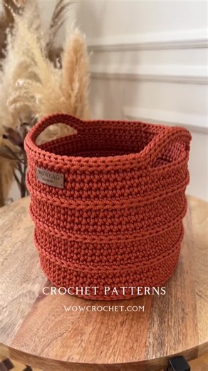 Crochet Pattern Basket Crochet Basket Pattern Crochet Laundry Basket Handmade Basket for Storage Basket Crochet Large Basket With Handles - Etsy