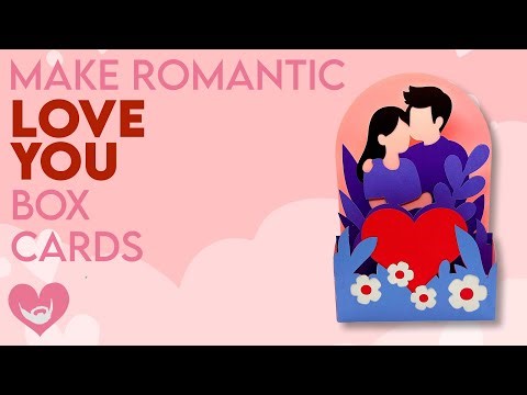 ❤️ Love You Box Card ❤️ Made with Love 2026 ❤️