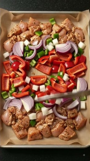 Sheet Pan Chicjen Shawarma