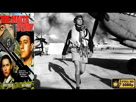🛩️ Malta Story (1953) Romantic Hero You Didn’t Expect! Alec Guinness 💘