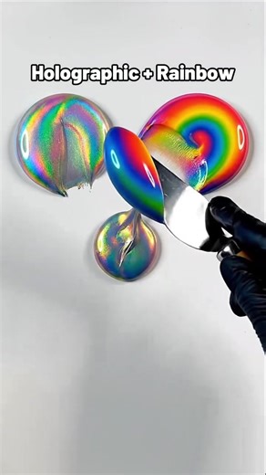 Satisfying rainbow color mixing 💕 #asmrvideo #asmrsound #tingles #asmrtist #fypシ゚