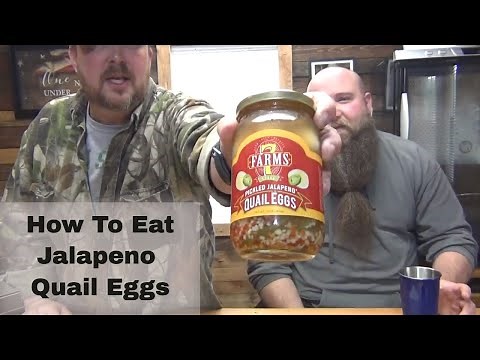 Hmm, Jalapeno Pickled Quail Eggs? 7 Farms Foods