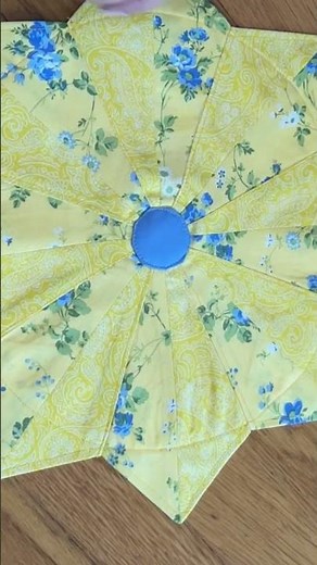 Placemat sewing tutorial from scraps fabric/DIY table topper-coaster/beginners Easy sewing tutorial