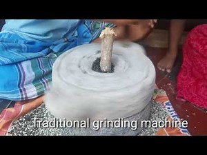 How stone grinder works
