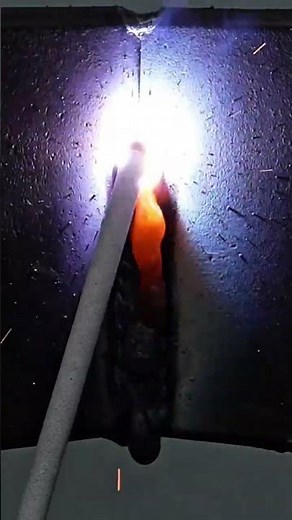 SMAW Welding Technique: Vertical Up Weld with Stick Electrode