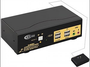 [CKLau 622DP] Set up KVM SWITCH with docking stations step by step