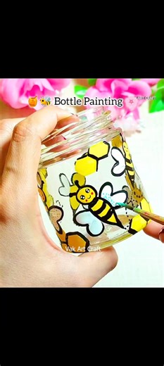 4.1K views · 71 reactions |  Artistic Bottle Painting Idea Recycled Craft Idea  #diy #bottlepainting #Bottleart #bottleartwork #bottlecraft #recycledart #bestoutofwaste #homedecor #vakartcraft #fbreelsfypシ゚viralfbreelsfypシ゚viral #fbreelsfypシ゚viralシ #fbreelsfypシ #trendingnow #trendingpost #trend | Vak - Art & Craft | Facebook