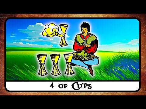 4 of Cups Tarot Card Meaning ☆ Reading, Reversed, Secrets, History ☆