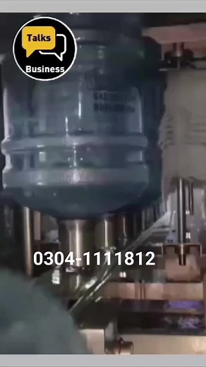 Water cane washing and filling automatic unit | Business Talks