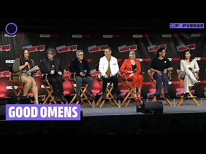 Good Omens Cast & Crew Panel | BEST MOMENTS | Neil Gaiman, David Tennant, Michael Sheen & MORE