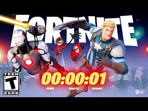 *NEW* FORTNITE SEASON 4 MARVEL UPDATE COUNTDOWN LIVE! (Chapter 5 NOW)