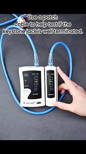 How do Termination 3 keystone jack and Wiring to Cable Testing | ROAD LIFE