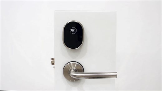 Carrying Rfid M1 Ic Card Online Smart Hotel Lock Wifi System Swipe Door Card Lock for Hotel Management Smart Locks