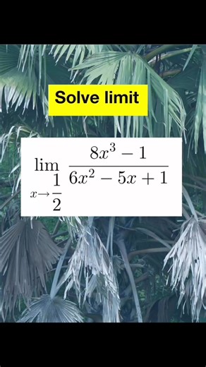1.5K views · 12 comments | Solve limit #limit #calculus #mathskills #class10thmaths #class7maths #BoardExamPreparations #mritunjaylectures #grade10students #mathematics #MathematicsChallenge 樂 | Mritunjay Lectures | Facebook
