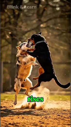 Wolf vs Rottweiler Power Vs Survival