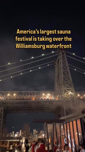 [LINK IN BIO] yall would not believe how good 35 degrees hits once you step out of a sauna 🧖 😍🤯 There’s currently a massive sauna festival taking over the williamsburg waterfront- with 17 architecturally distinct features. There’s live art, and guided sessions, and an incredible “social sauna” experience 😇 For all the details, hit that link in @secret_nyc’s bio 🔗 Like this content? Make sure to follow @secret_nyc ! #mysecretnyc #lifestyle | Secret NYC