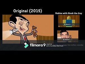 mr. bean intro comparison. (original (2015 and 2002) and Noob the Guy and Mr. Bean but its an crappy