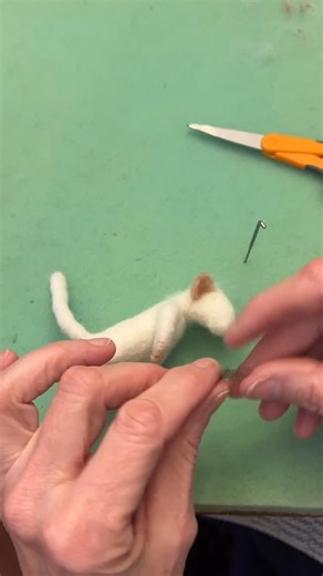 Creating a needle felted mouse teaches many techniques. Perhaps the biggest is using a wire armature so that you can position your little mouse however you would like. You’ll also learn a wonderful technique to create dainty little paws which can be used in so many other projects. We’ll dress up our little mice to keep them warm for winter using surface designs in a variety of colors. More About Kristen! @walshfinefelt has been exploring fiber for many years – first knitting, then spinning and f