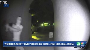Elk Grove police notes rise in 'door kick challenge' trend