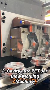 2-Cavity auto PET Jar Blow Molding Machine 😍 🚀 Introducing Our Latest Innovation: 2-Cavity Auto PET Jar Blow Molding Machine – Fully Servo Technology! 🏭 We’re excited to unveil our next-generation 2-Cavity Auto PET Jar Blow Molding Machine, engineered for performance, precision, and productivity! ✅ Fully Servo Operated – Experience unmatched efficiency with servo-driven: 🔹 Conveyor movement 🔹 Mold open/close 🔹 Stretch rod operation 🛢️ Jar Capacity: Up to 4.5 Liters ⚙️ Production Output: A