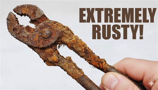 Rusty Pliers Restoration #rusty #restoration | Live With Creativity