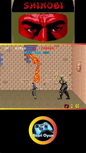 SHINOBI - Arcade 1989