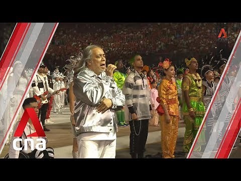 NDP 2019: Rocker Ramli Sarip sings Singapore's national anthem