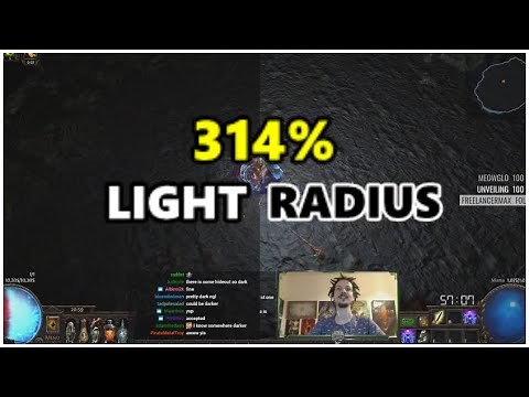 [PoE] Stream Highlights #446 - 314% Light Radius