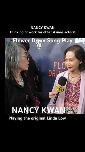 #actor of original Flower Drum Song #movie #dancer Linda Low role #openingnight #play ‪@EWPlayers‬