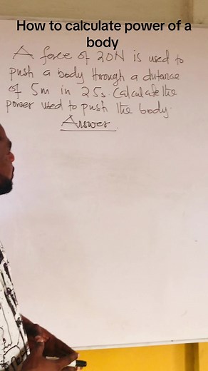 How to Calculate Power in Physics