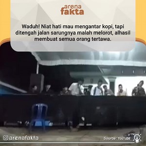 Sarungnya palah melorot | ARENA FAKTA