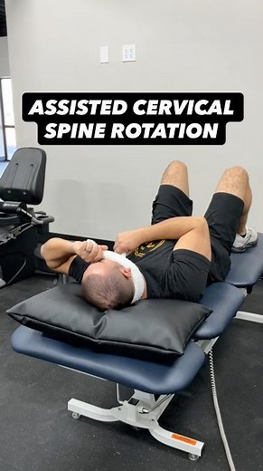 Supine Assisted Cervical Spine Rotation | Upper Cervical Mobility & First-Rib Control