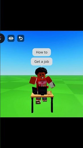 How to get a job#roblox #shorts #usa