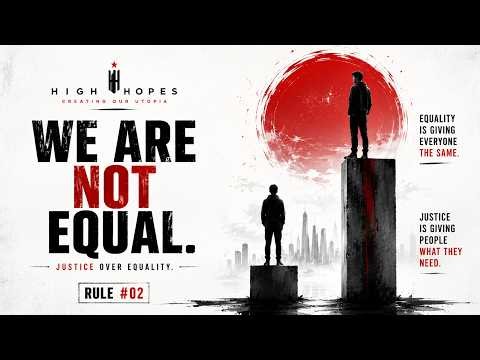 We Are Not Equal — Justice Over Equality | High Hopes — Rule #02