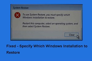 수정 됨-복원 할 Windows 설치 지정 - Minitool 뉴스 센터