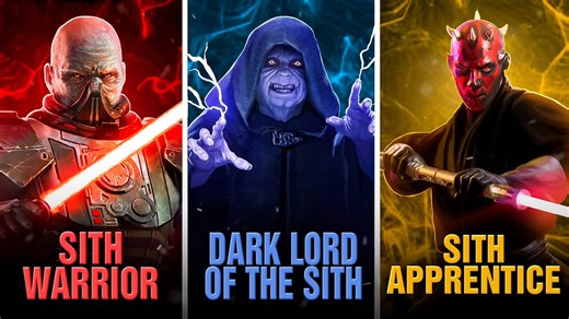 From Acolyte to Dark Lord – Every Sith Rank Explained!