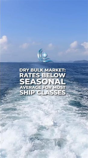 ⚓️ With the exception of the Capesize sector, most other ship classes have seen rates trade