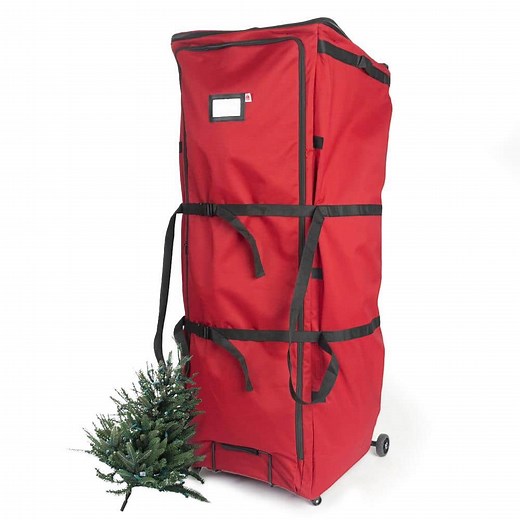 Reviews for Santa's Bags XXL Expandable Rolling Christmas Tree Storage Bag for Trees Up to 12 ft. Tall | Pg 1 - The Home Depot