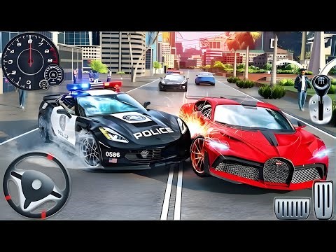 🚨 Police Chase Simulator 3D – Real City Crime Pursuit Gameplay (Android)