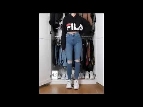 10 ways to style high-waisted skinny jeans.